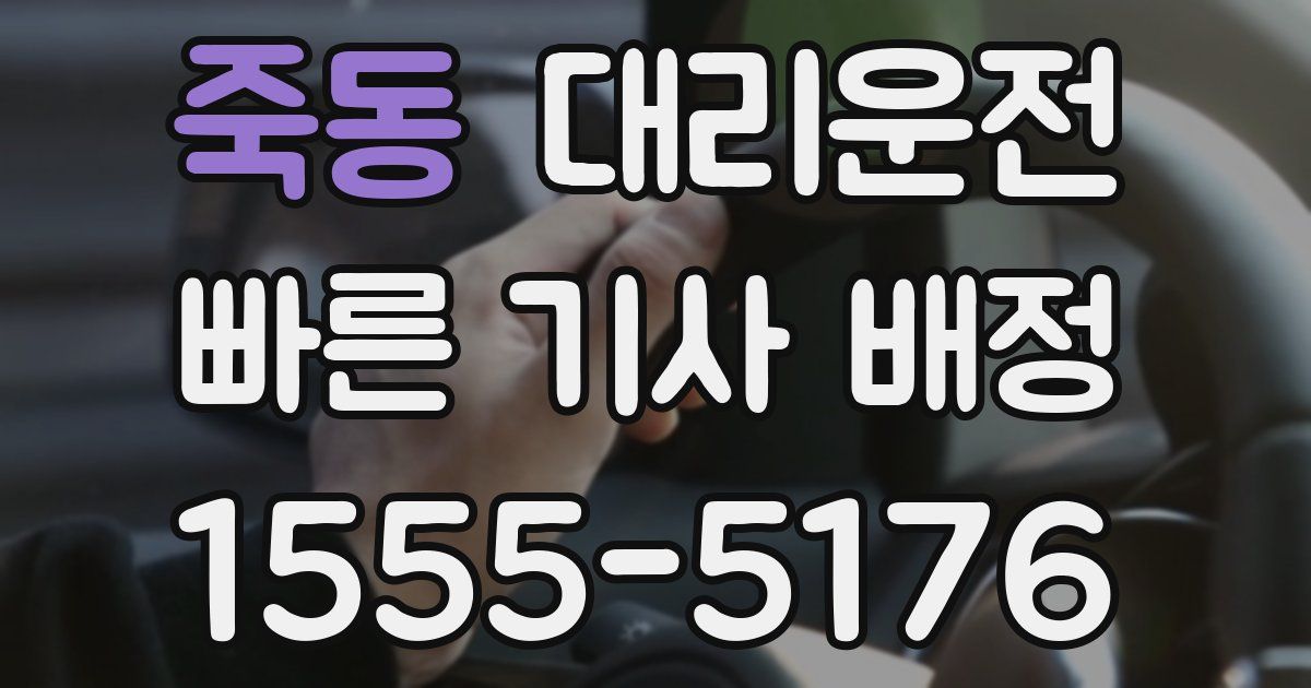 일일대리기사
