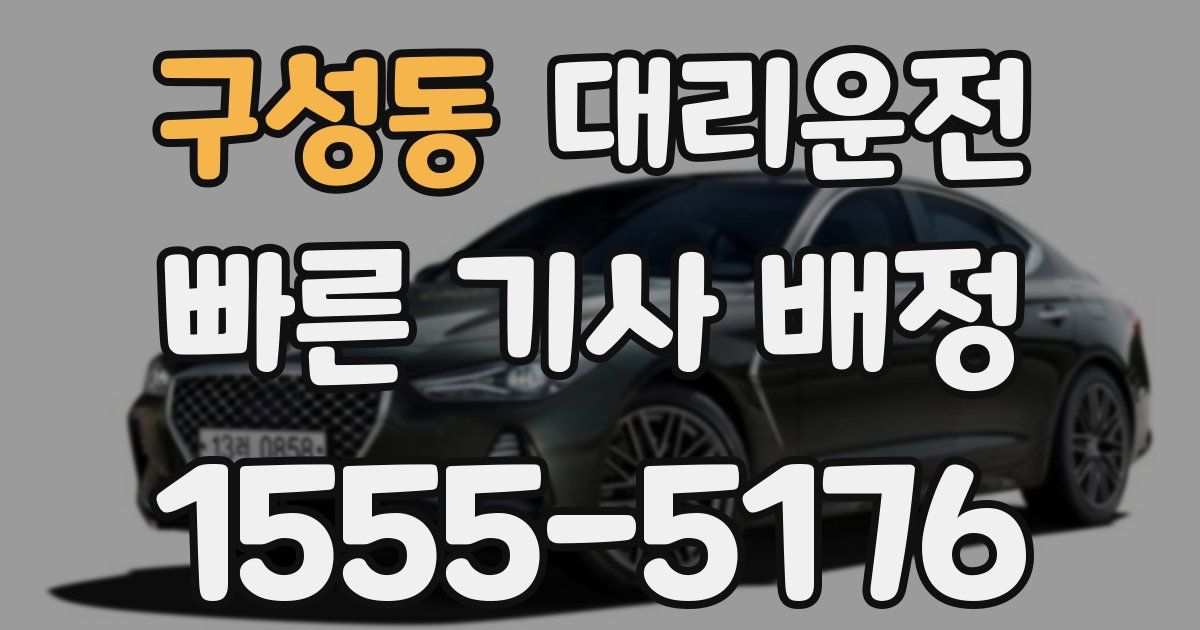일일대리기사