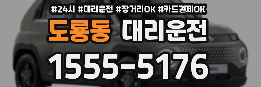 도룡동 대리운전