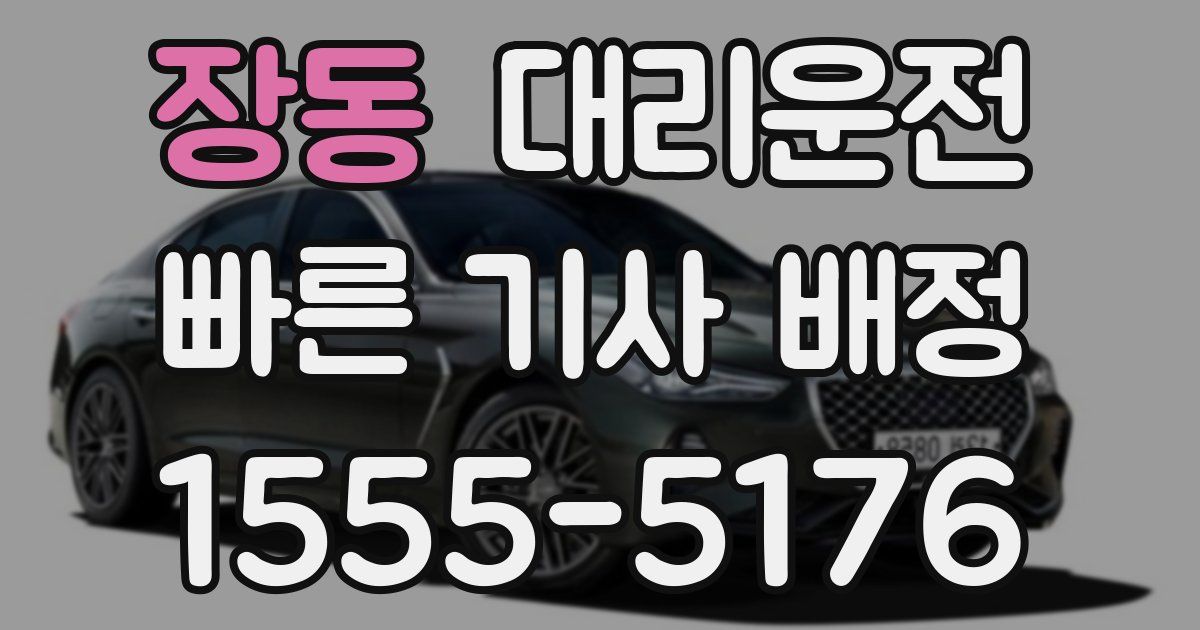 일일대리기사
