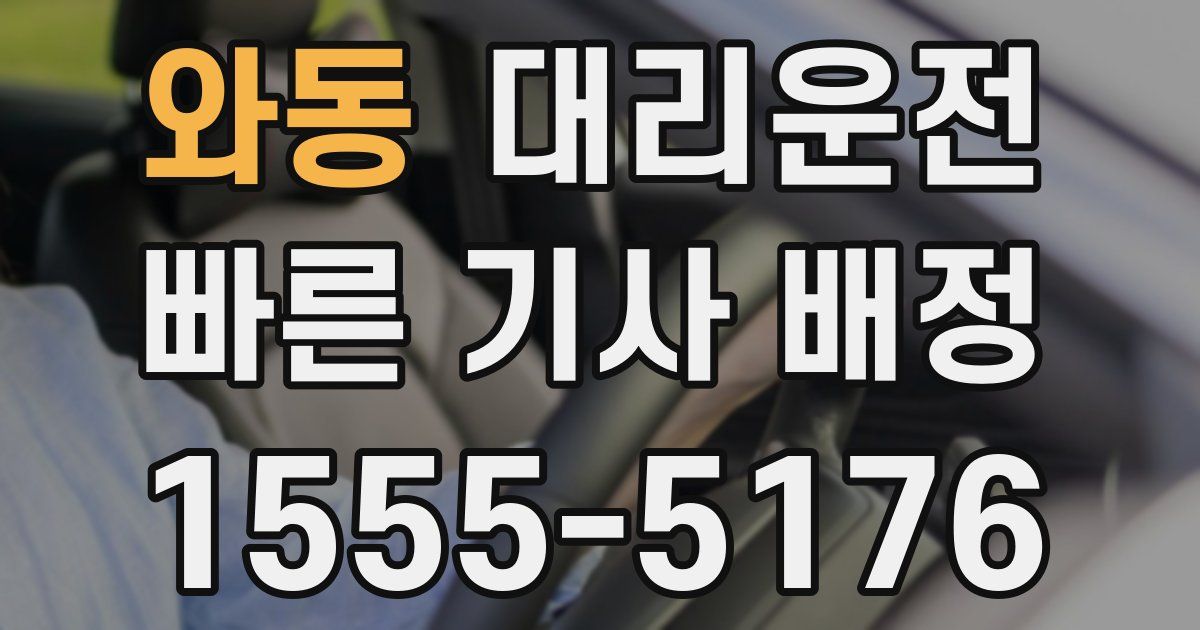 일일대리기사
