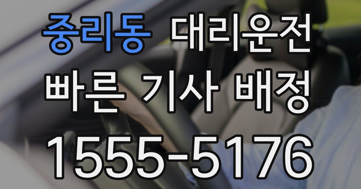 일일대리기사