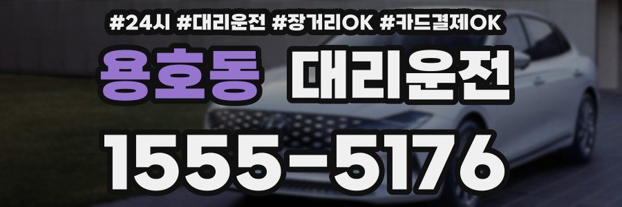 용호동 대리운전