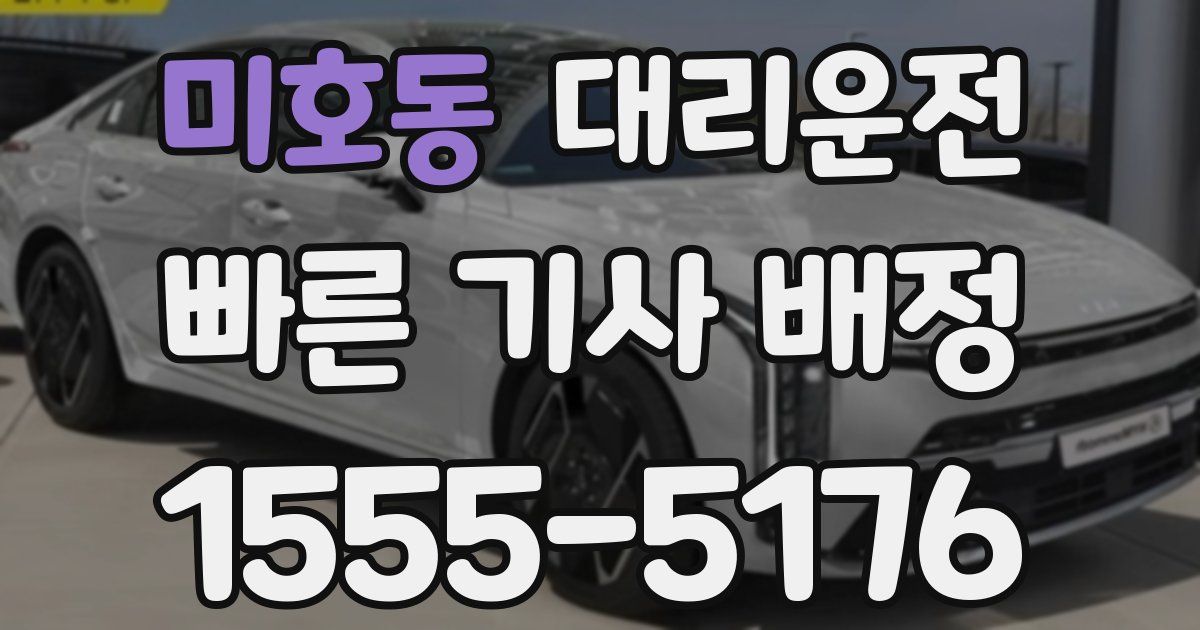 일일대리기사