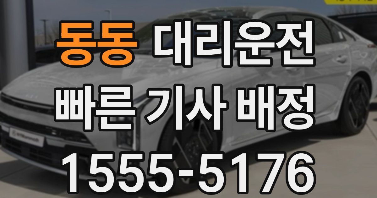 일일대리기사