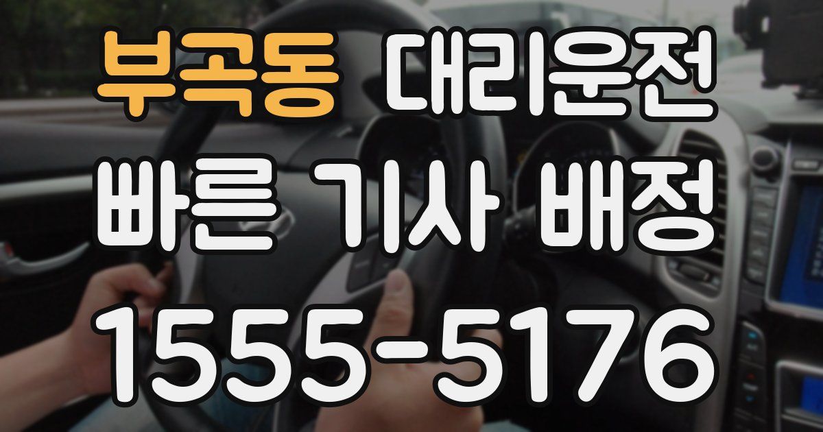 일일대리기사