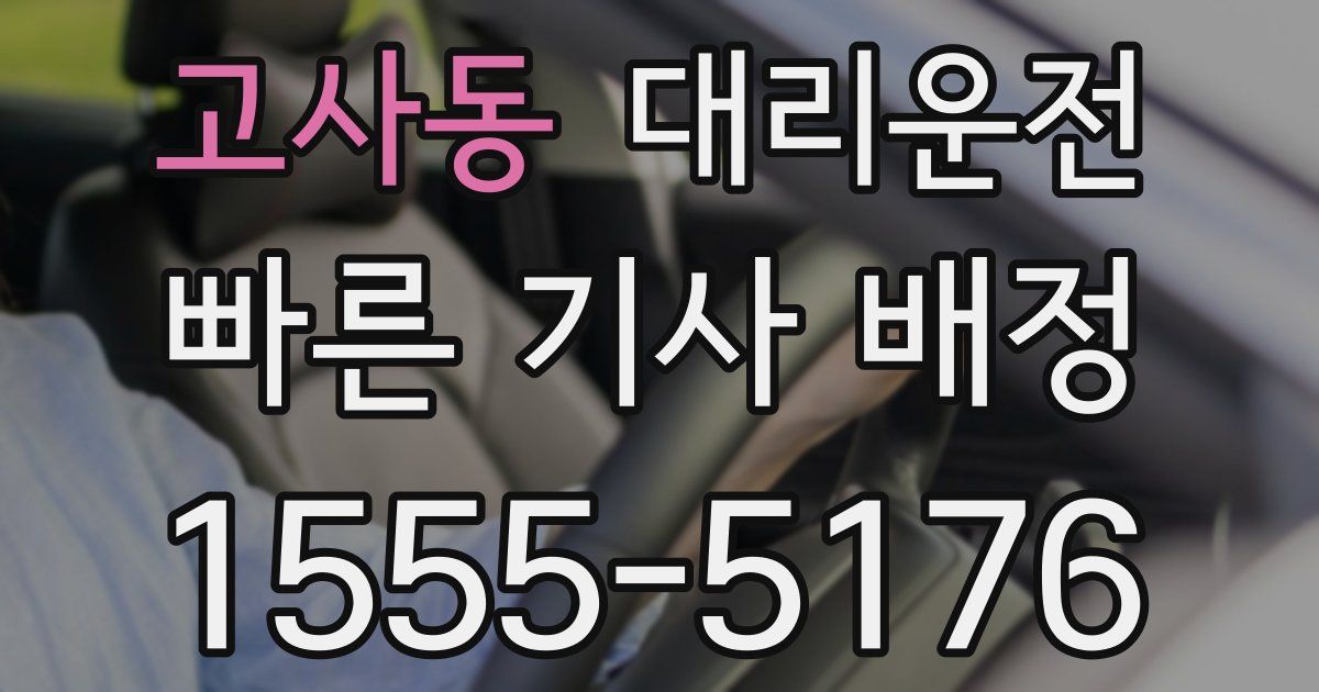 일일대리기사