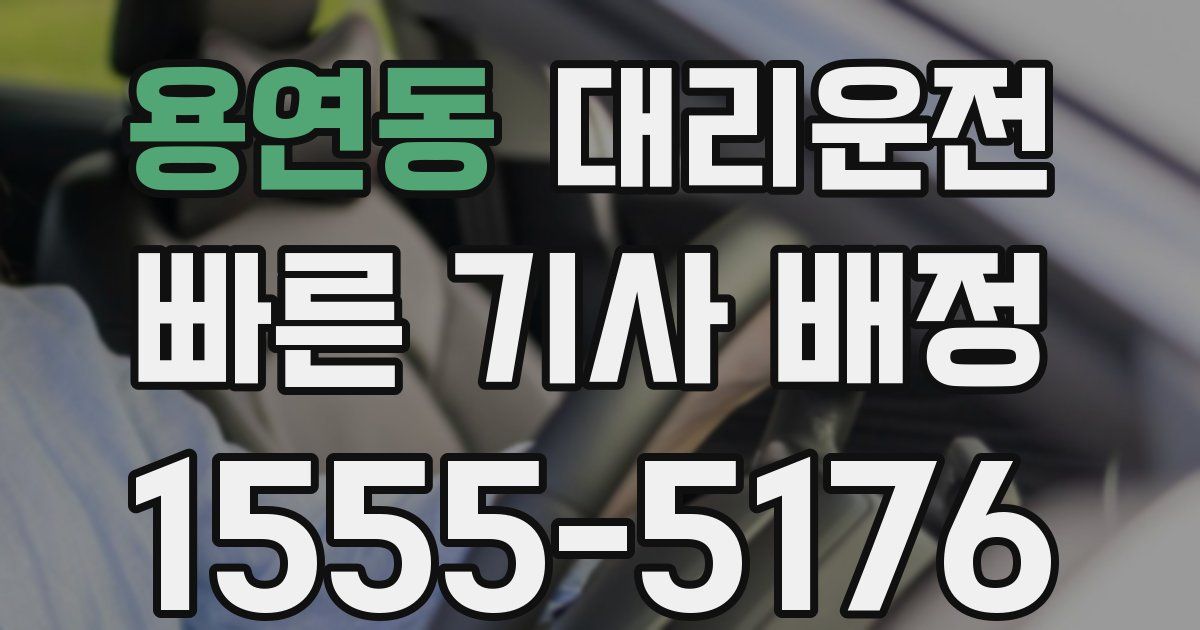 일일대리기사