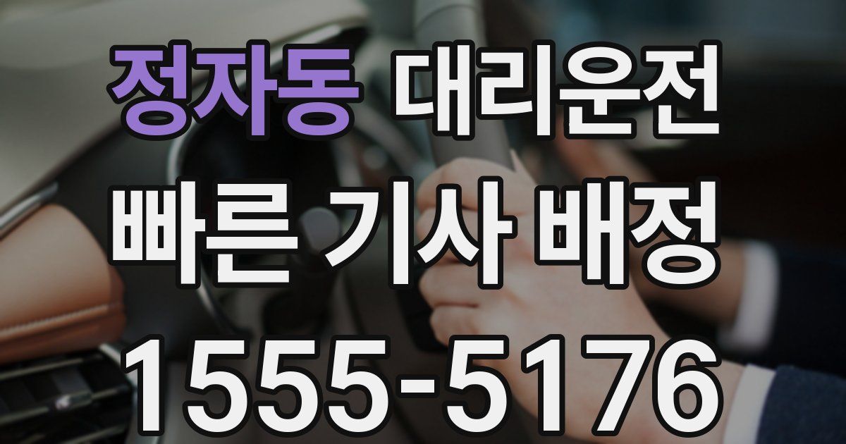 일일대리기사