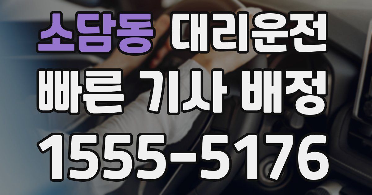 일일대리기사