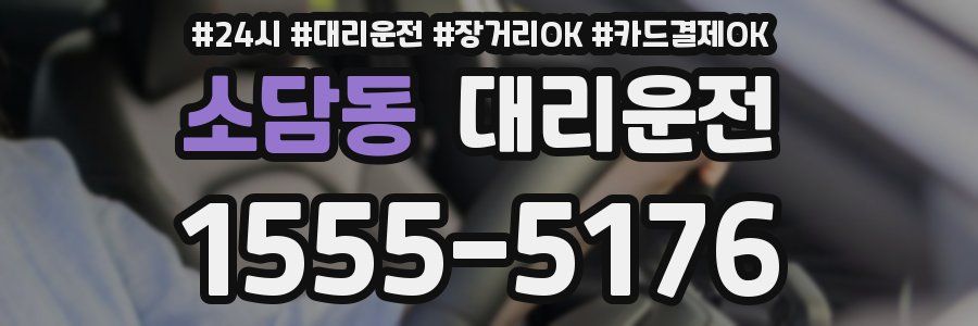 소담동 대리운전