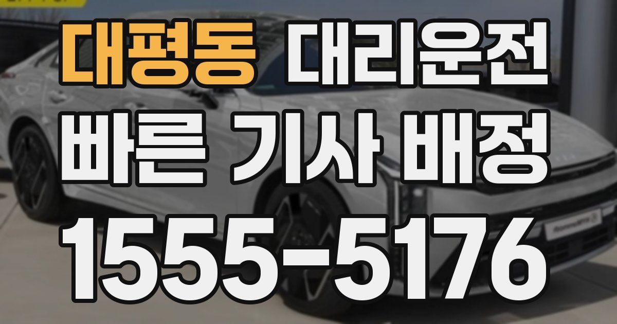 일일대리기사