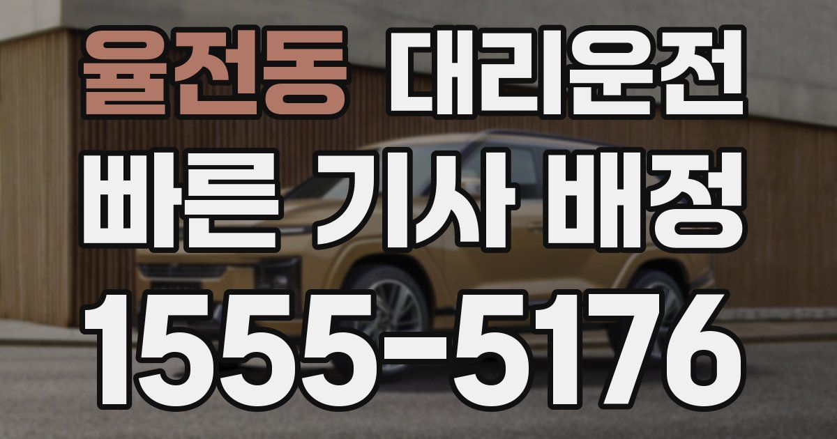 일일대리기사