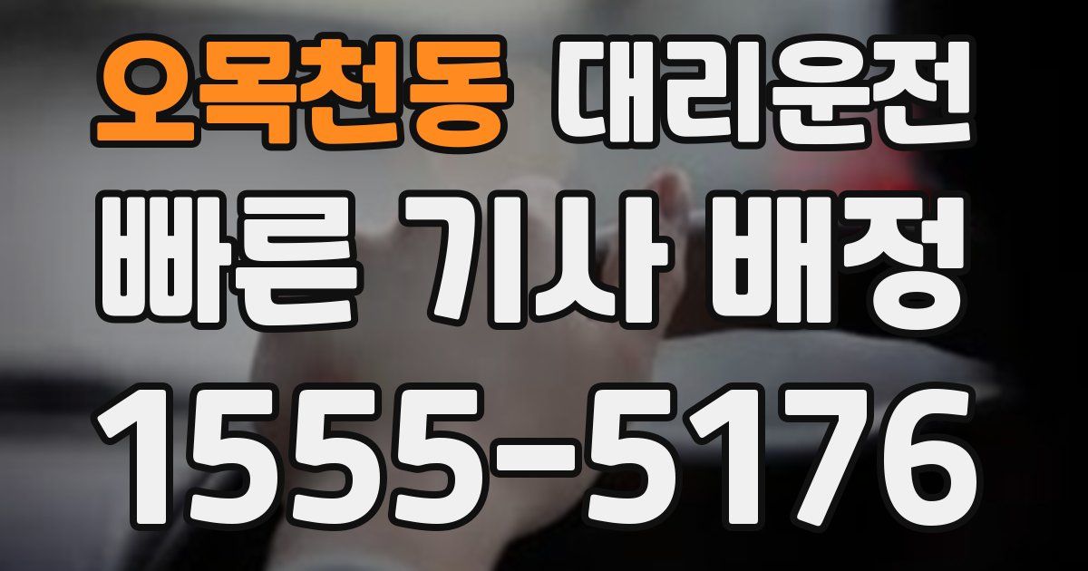 일일대리기사