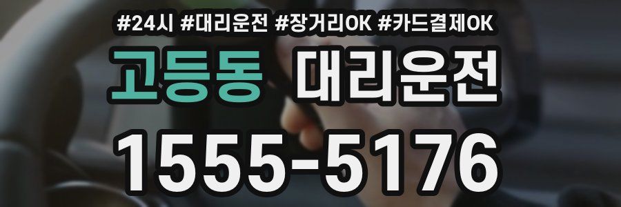 고등동 대리운전