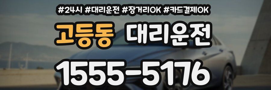 고등동 대리운전