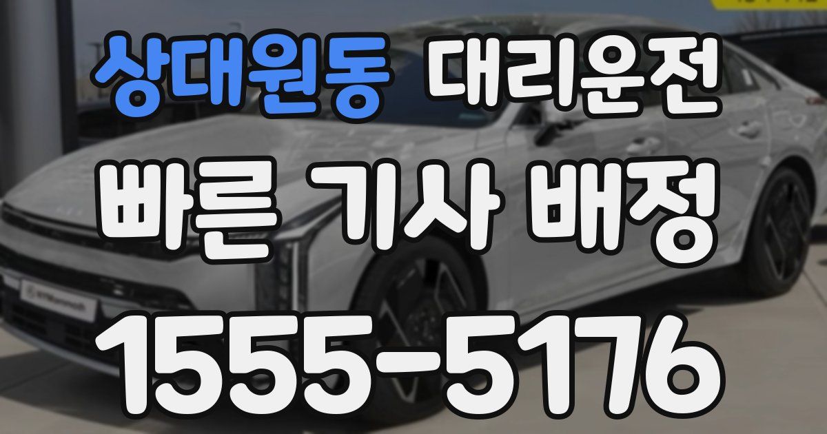 일일대리기사