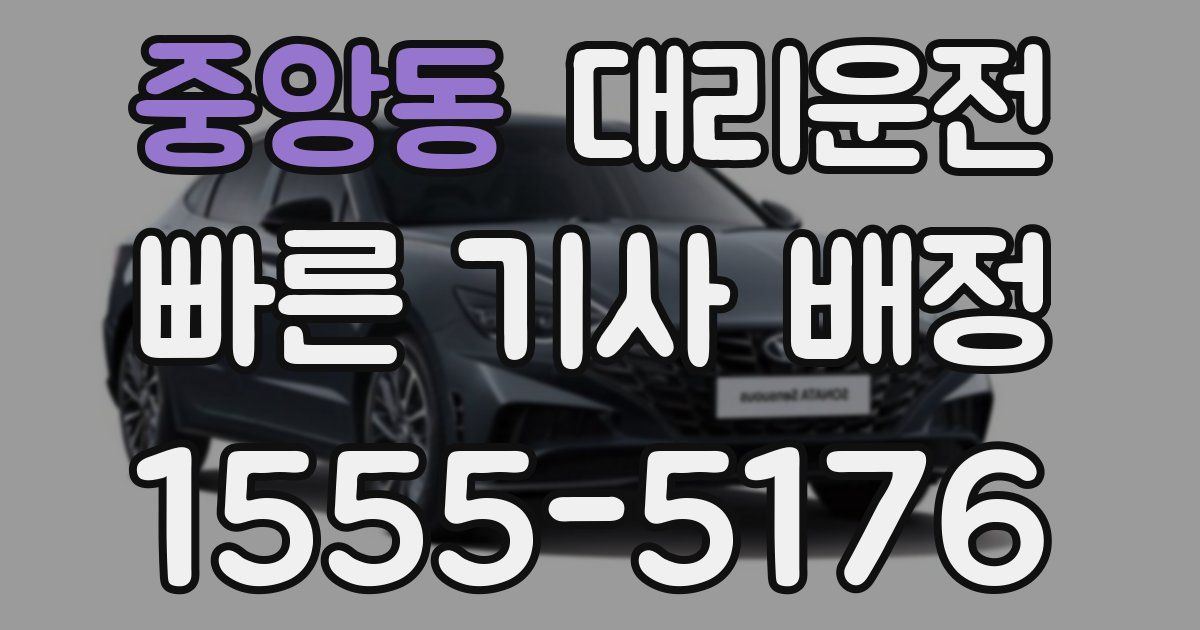 일일대리기사
