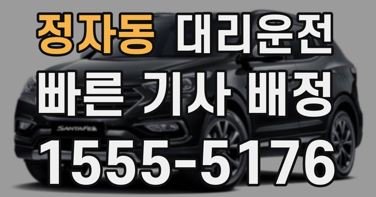 일일대리기사