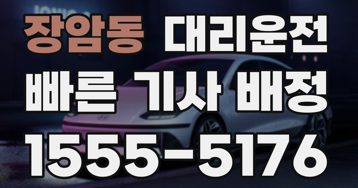 일일대리기사