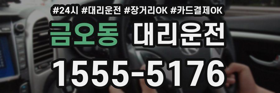 금오동 대리운전