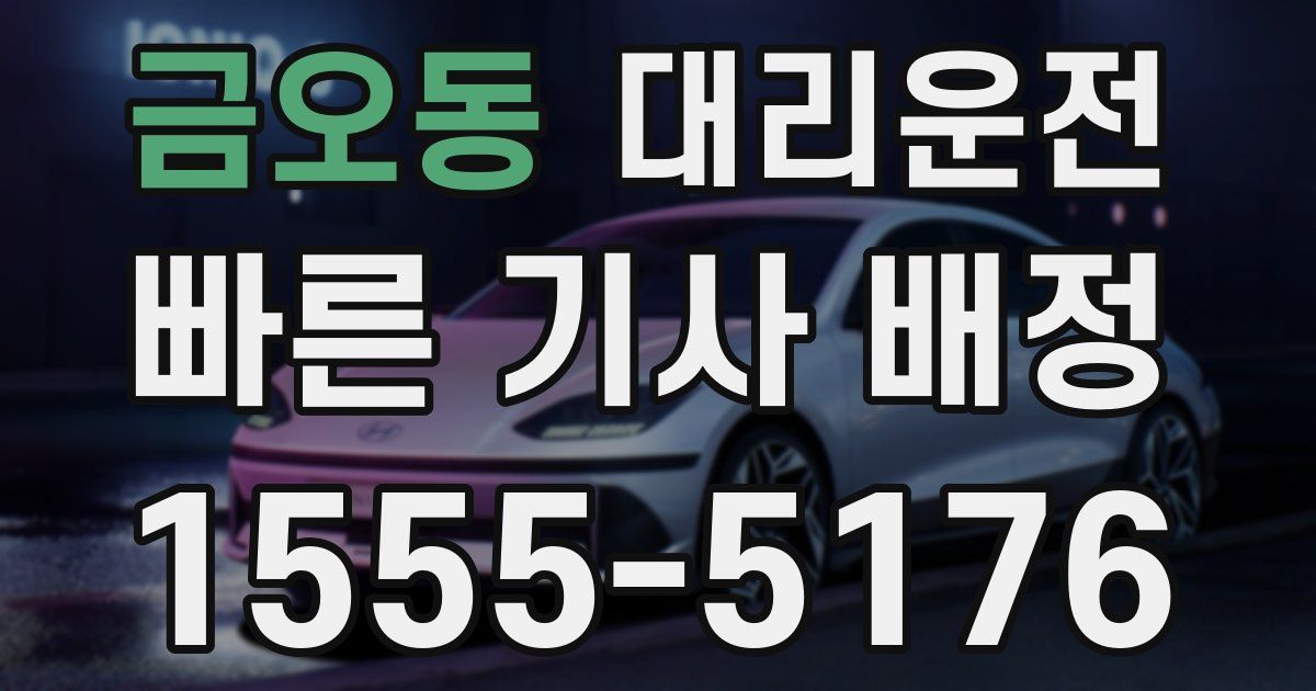 일일대리기사