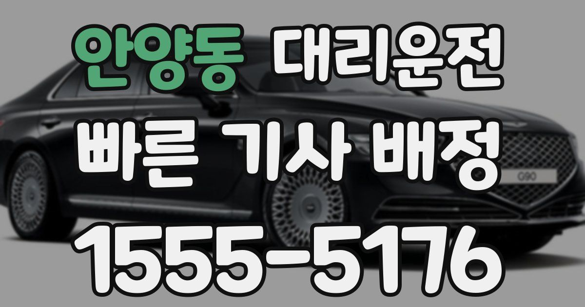 일일대리기사