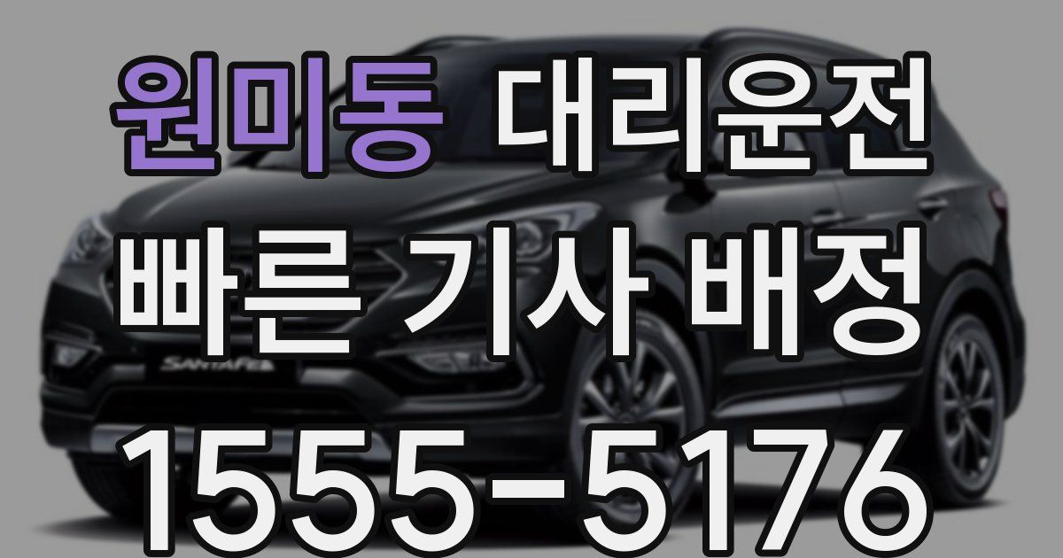 일일대리기사