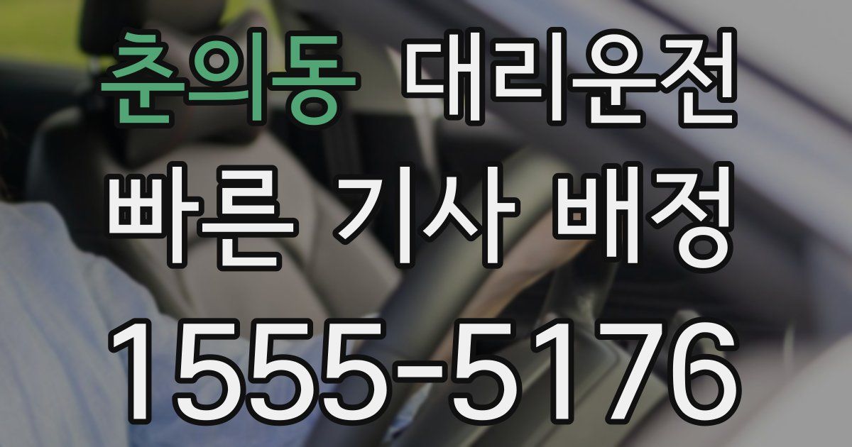 일일대리기사