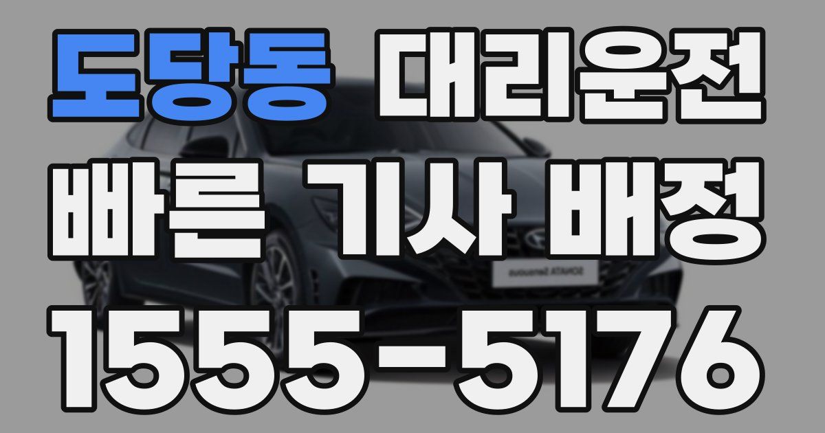 일일대리기사