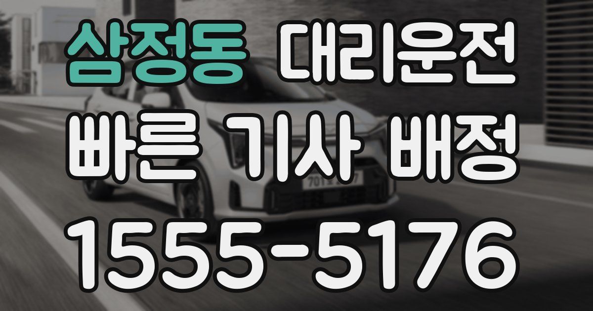 일일대리기사