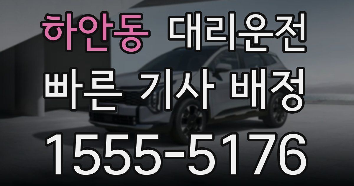 일일대리기사