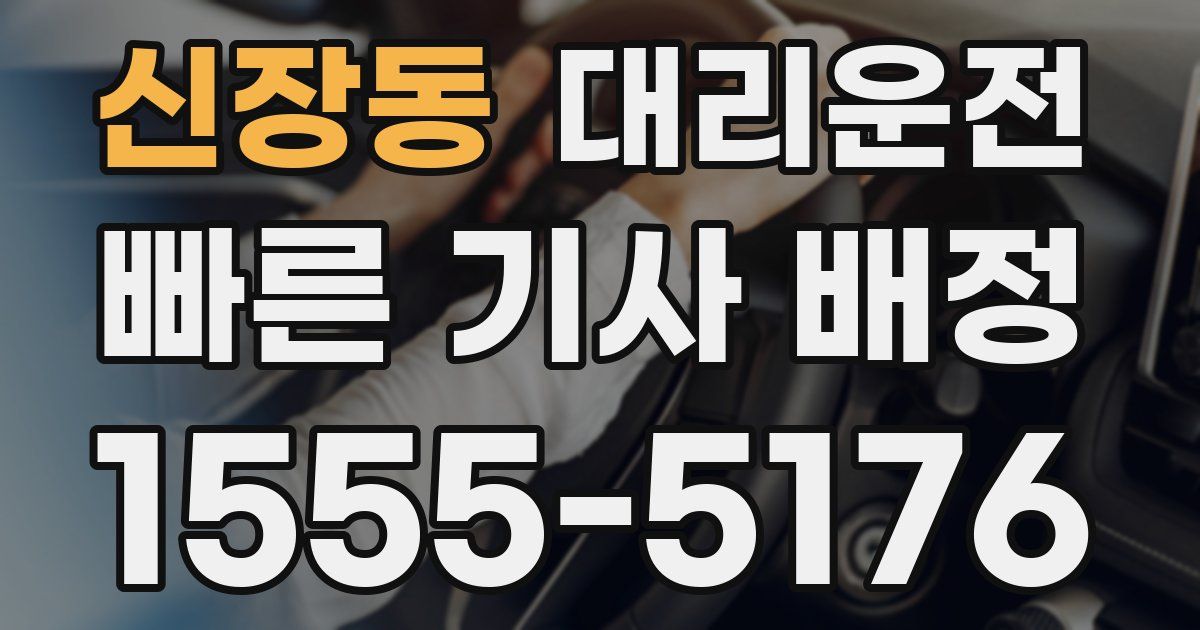 일일대리기사