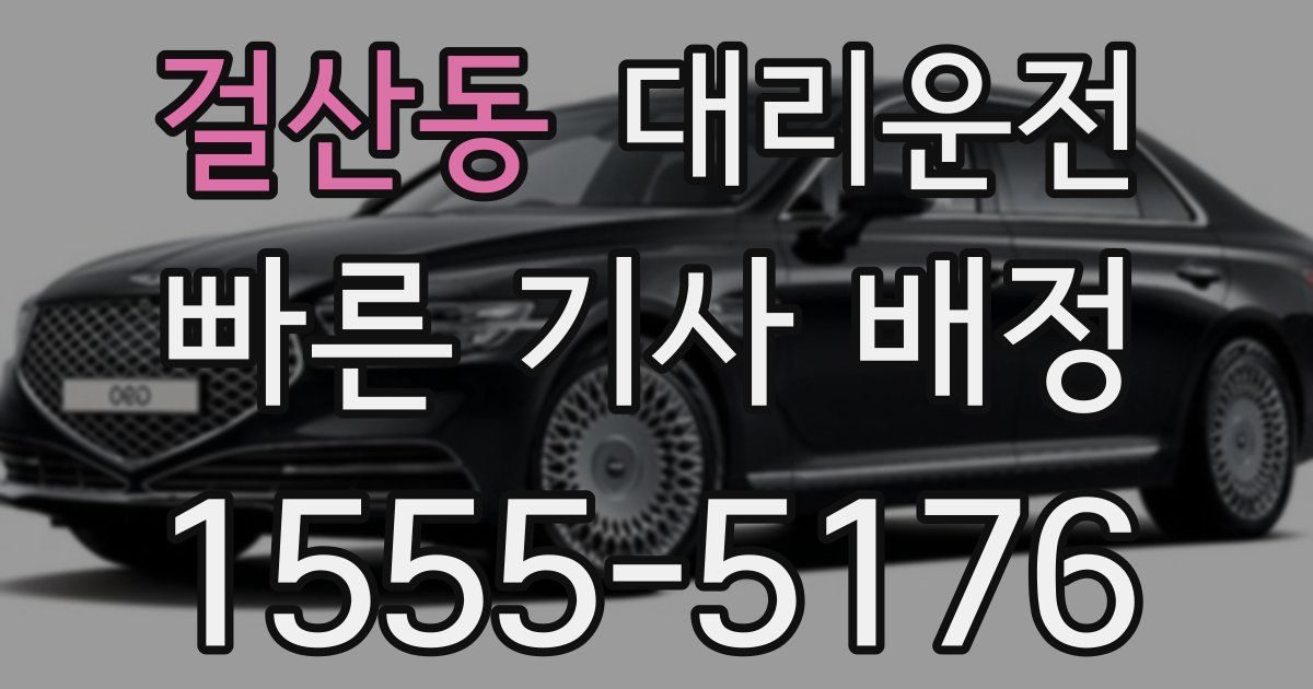 일일대리기사