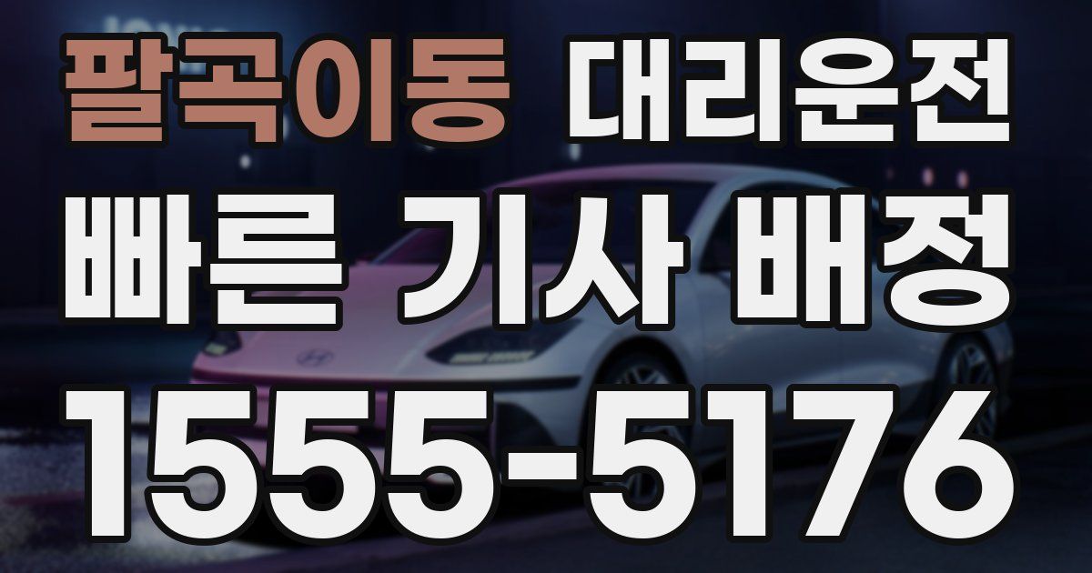 일일대리기사