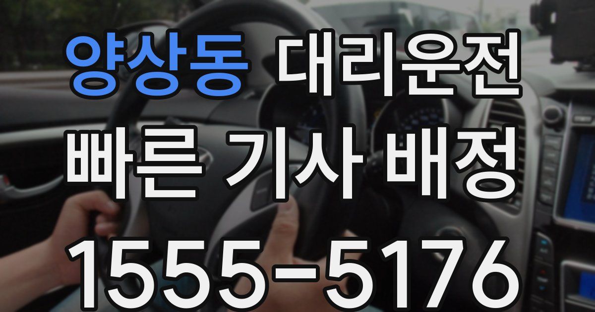 일일대리기사
