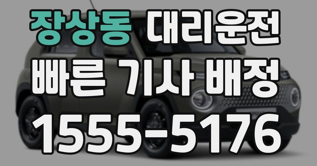 일일대리기사