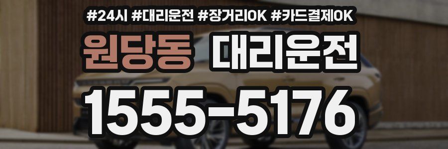 원당동 대리운전