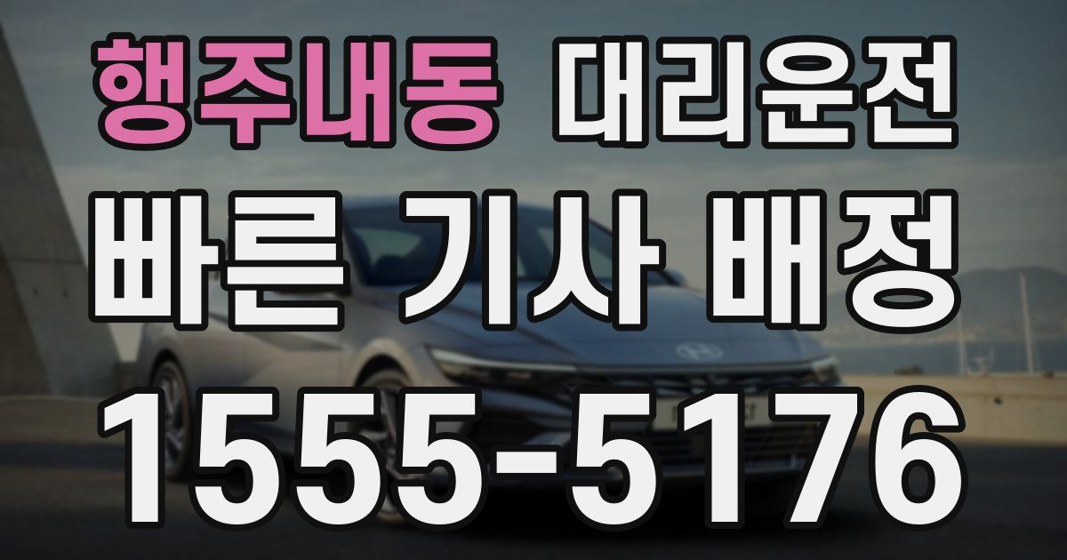 일일대리기사