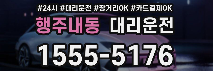 행주내동 대리운전
