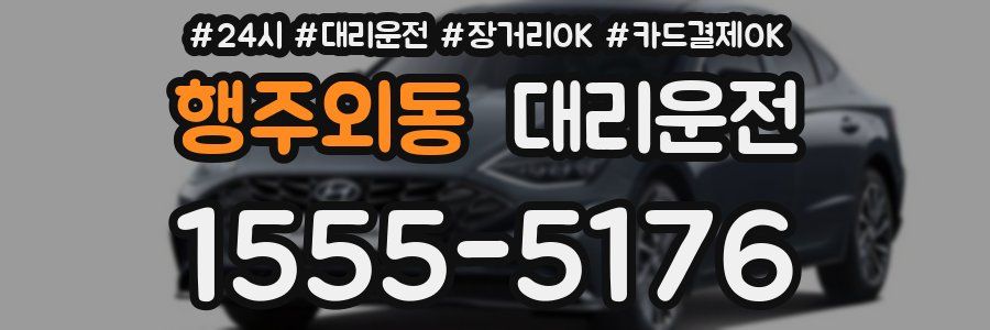 행주외동 대리운전