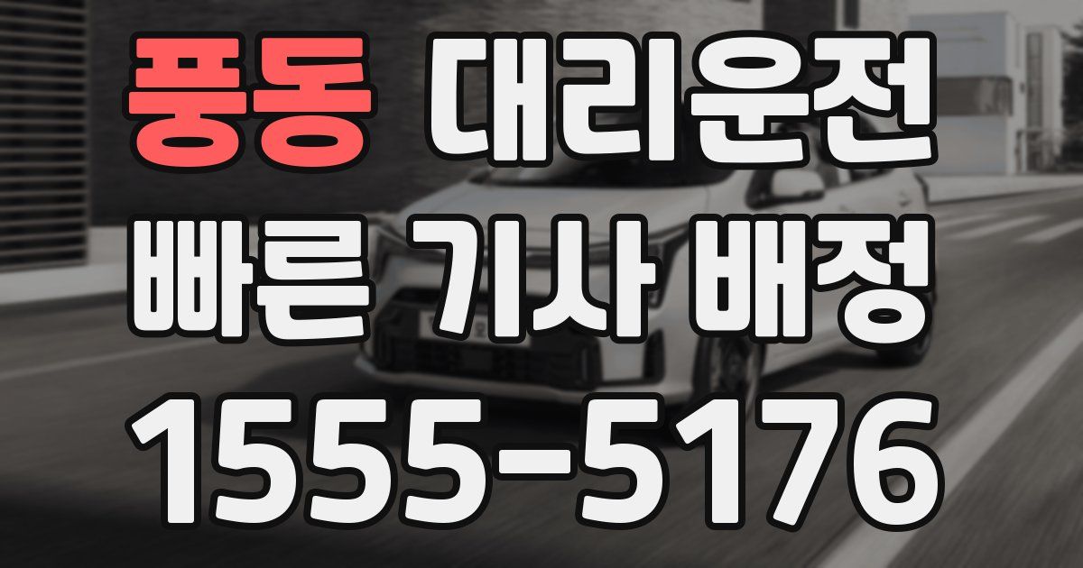 일일대리기사