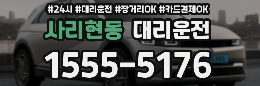 사리현동 대리운전