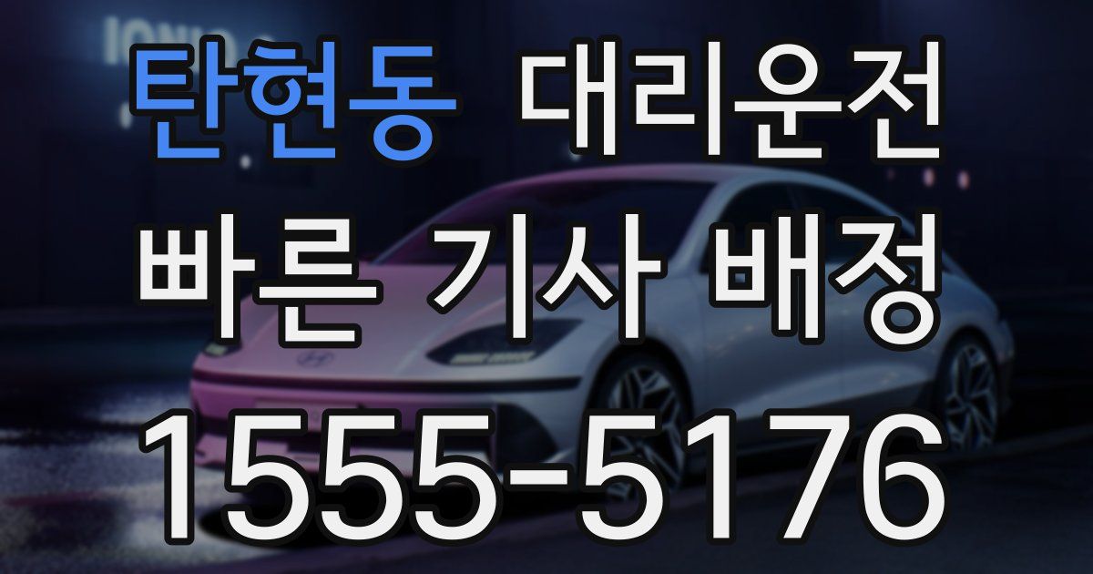일일대리기사