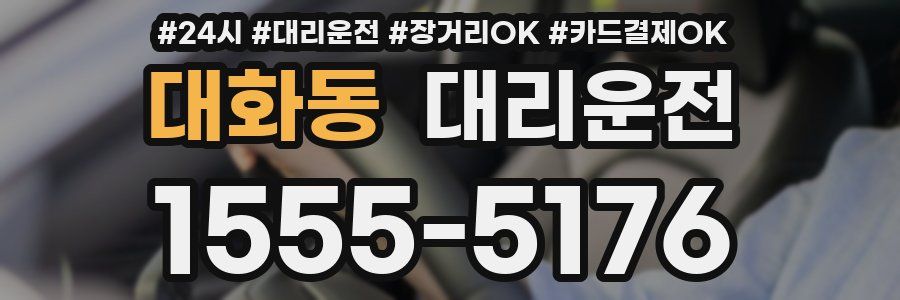 대화동 대리운전