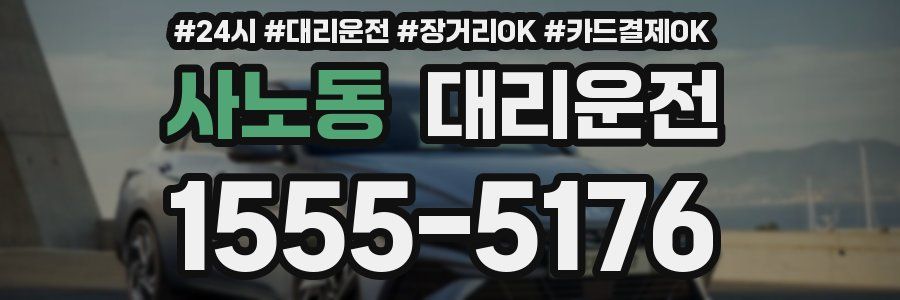 사노동 대리운전