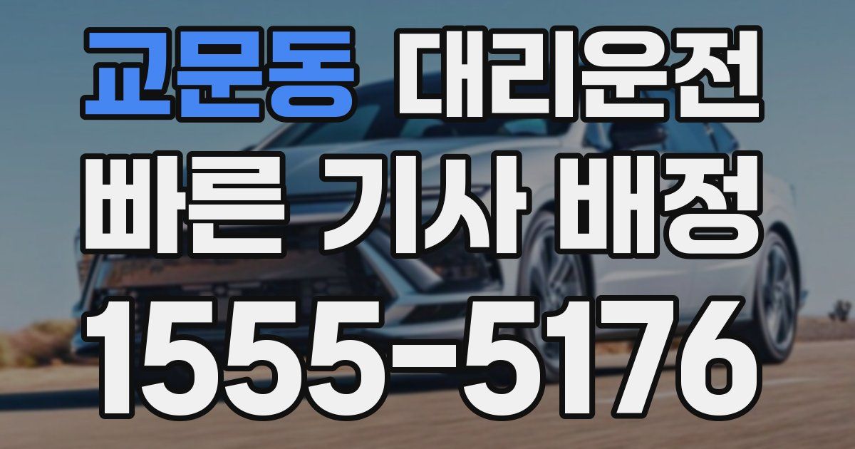 일일대리기사
