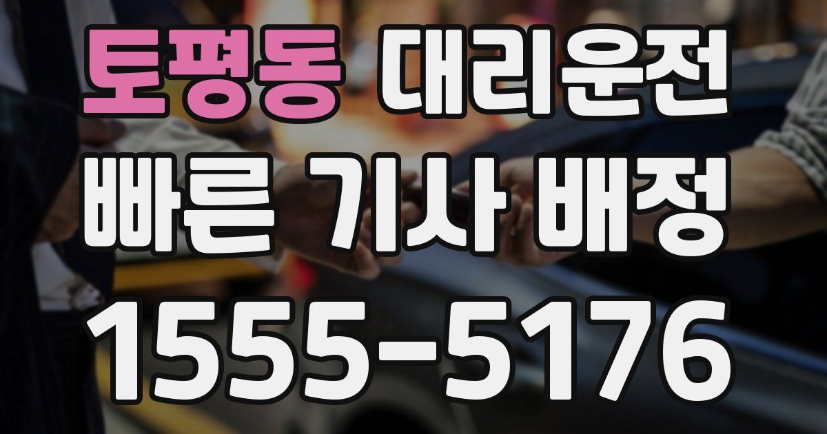 일일대리기사