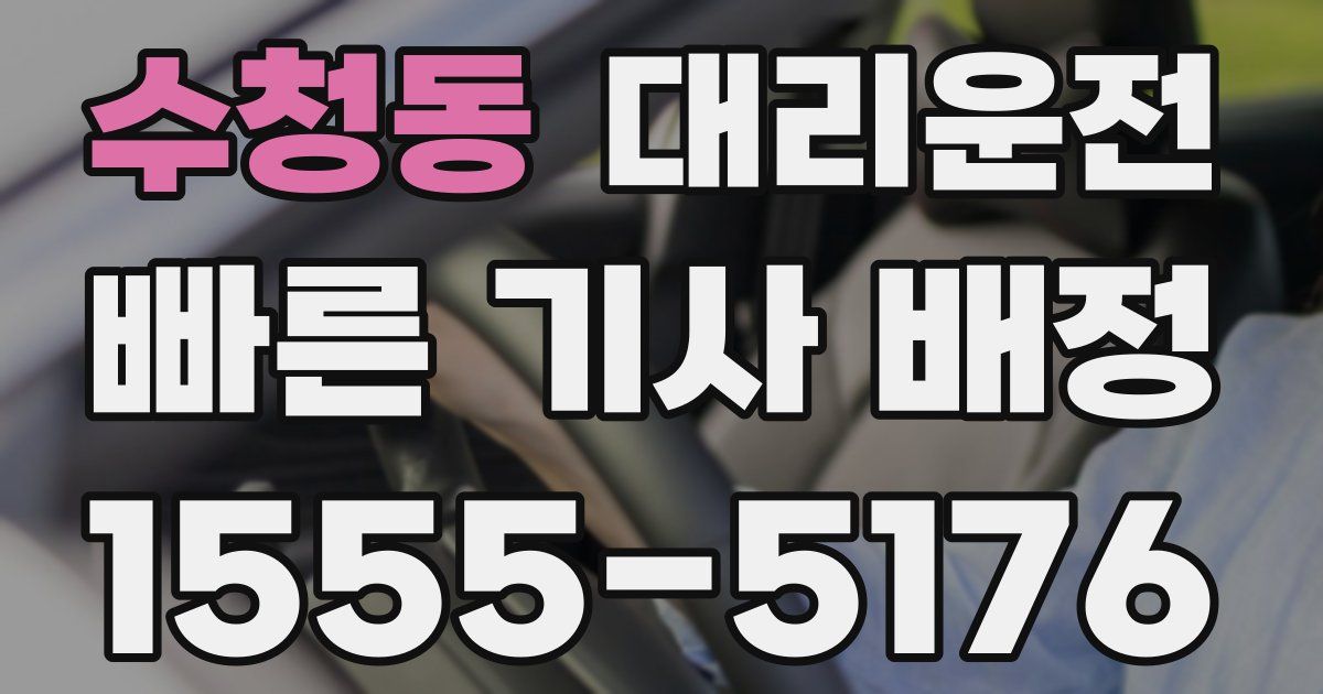 일일대리기사