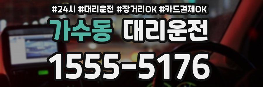 가수동 대리운전